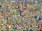 Jan Van Haasteren Comic Crowds Collection Book Fair Puzzle - 750Piece