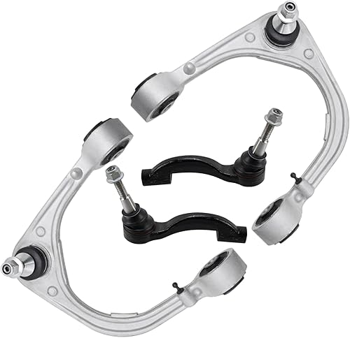 Miniatura 176 de Detroit Axle - Kit de brazos de control delanteros de 4 piezas para Nissan Cube 2009-2014, Nissan Versa 2007-2012 2 brazos de control inferiores con