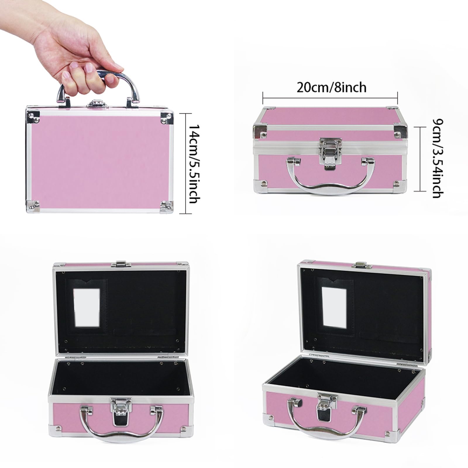 All-in-One Kosmetik Schmink Kit für Gesicht, Augen und Lippen, Multifunktions Make-up Geschenkset mit Lidschatten Palette, Lippenstift, Concealer, Grundierung, Mascara, Pinsel - Kit 158