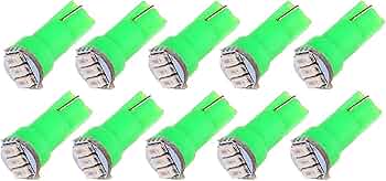 Amazon.com: cciyu 10 Pack Car T5 3SMD 3014 Instrument Dashboard