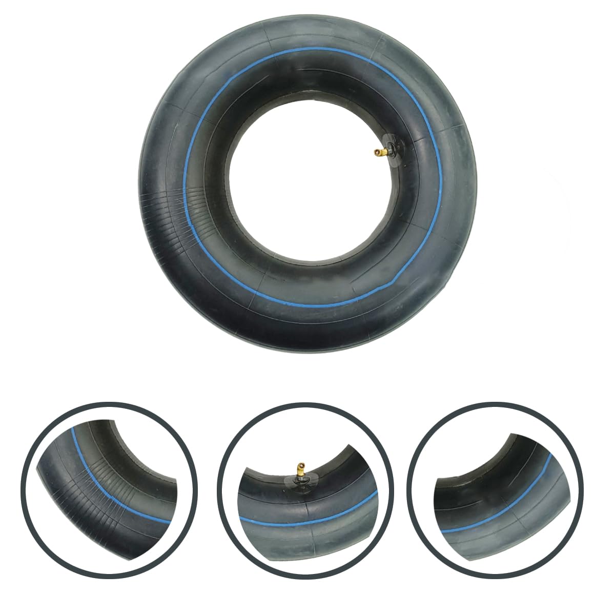Camera d'aria 16 x 6,50-8 16 x 650-8 16 x 7,5-8 per tosaerba, trattore, camion a mano, carrello da golf, rimorchio da giardino e altro