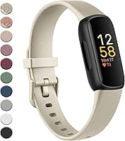 Vista 15 de Meliya para Fitbit Inspire 3 Correas para Hombres y Mujeres, Correas Deportivas de Repuesto de Silicona Suave Ajustable Compatibles