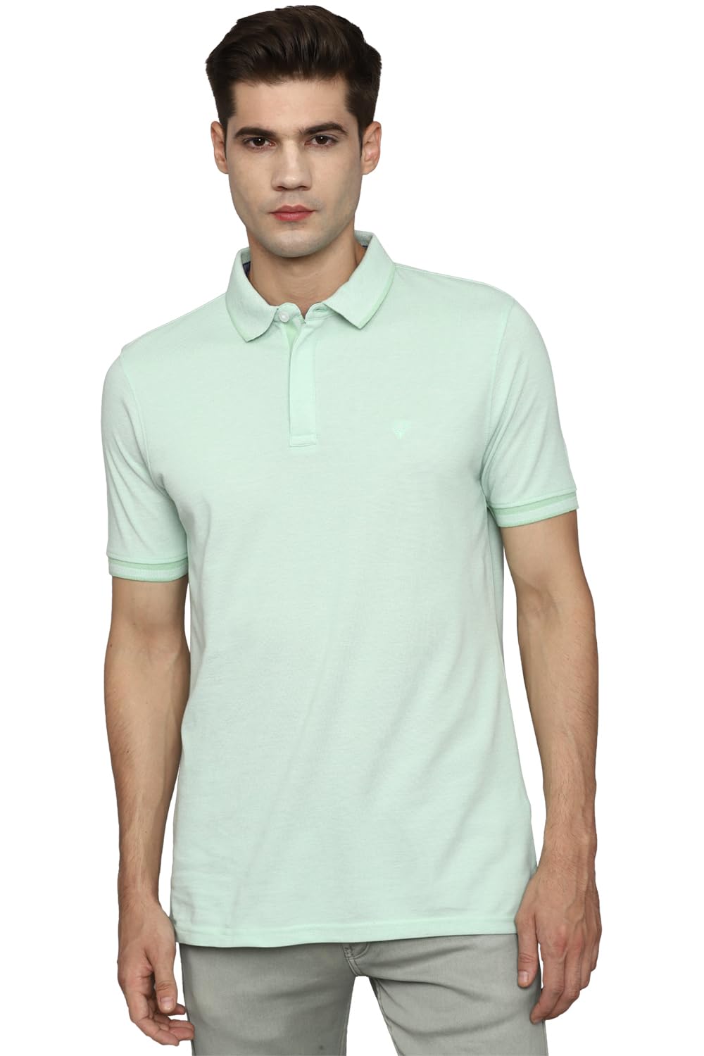 Allen Solly Mens Solid Regular Fit T-Shirt (ASKPCURGFM17150_Mint 3XL) (B0C7ZLJQR3) Amazon Price History, Amazon Price Tracker
