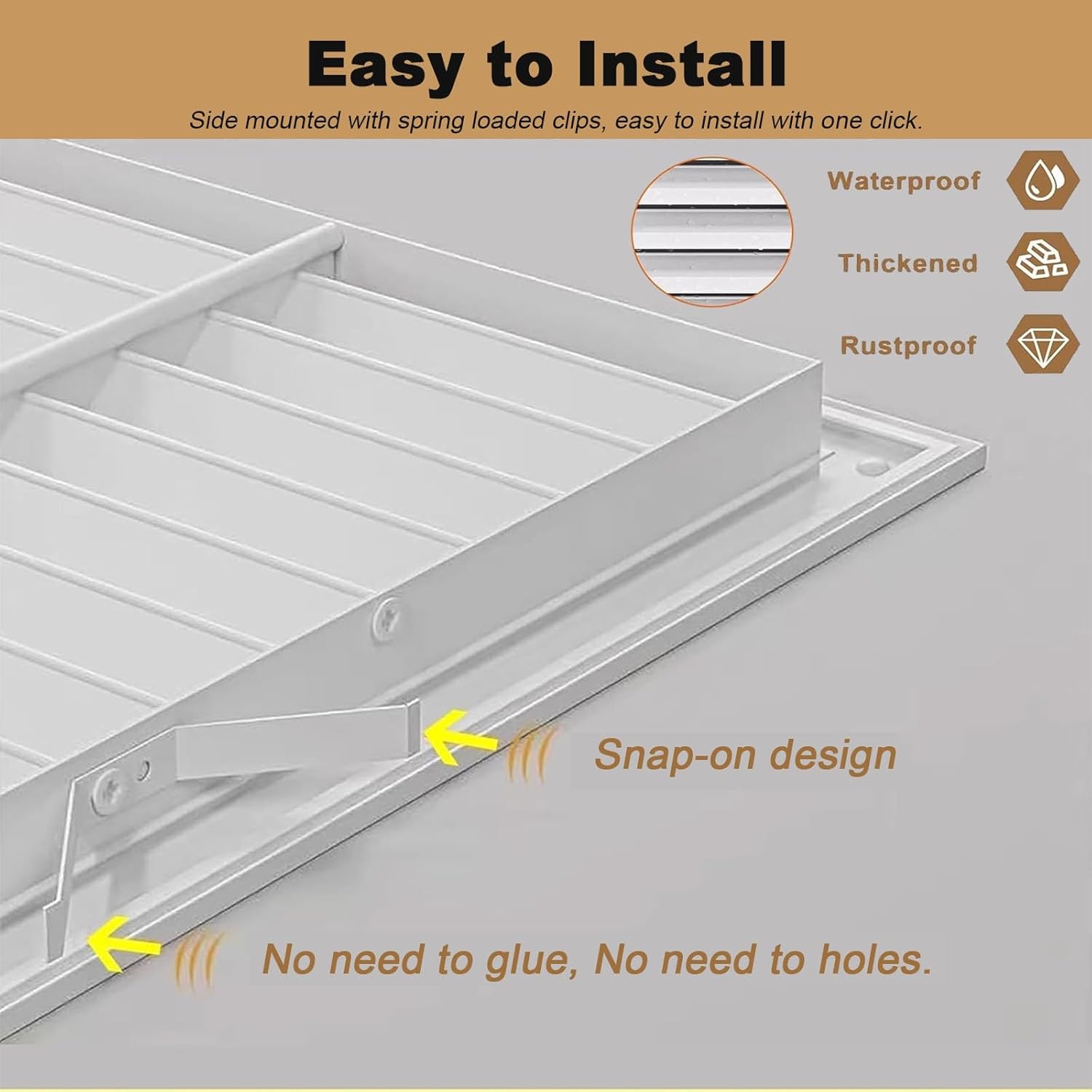 White Air Return Grille Vent Cover for Sidewall and Ceiling 16x32in, Aluminum Return Air Filter Grille with 45 Degree Fixed Blade for Efficient Airflow and Easy Integration for HVAC Sytems