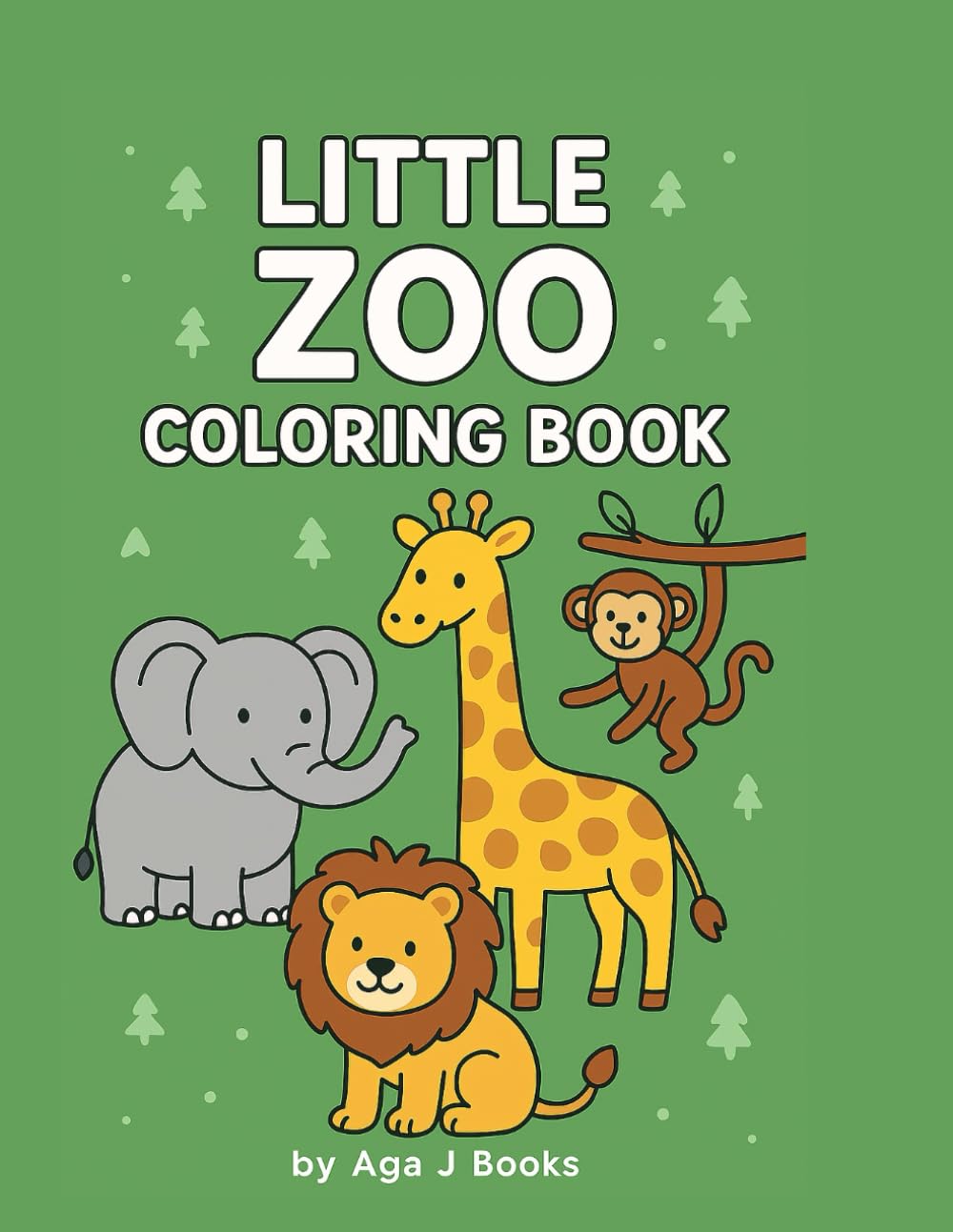 Little ZOO: Educational Fun Coloring Book