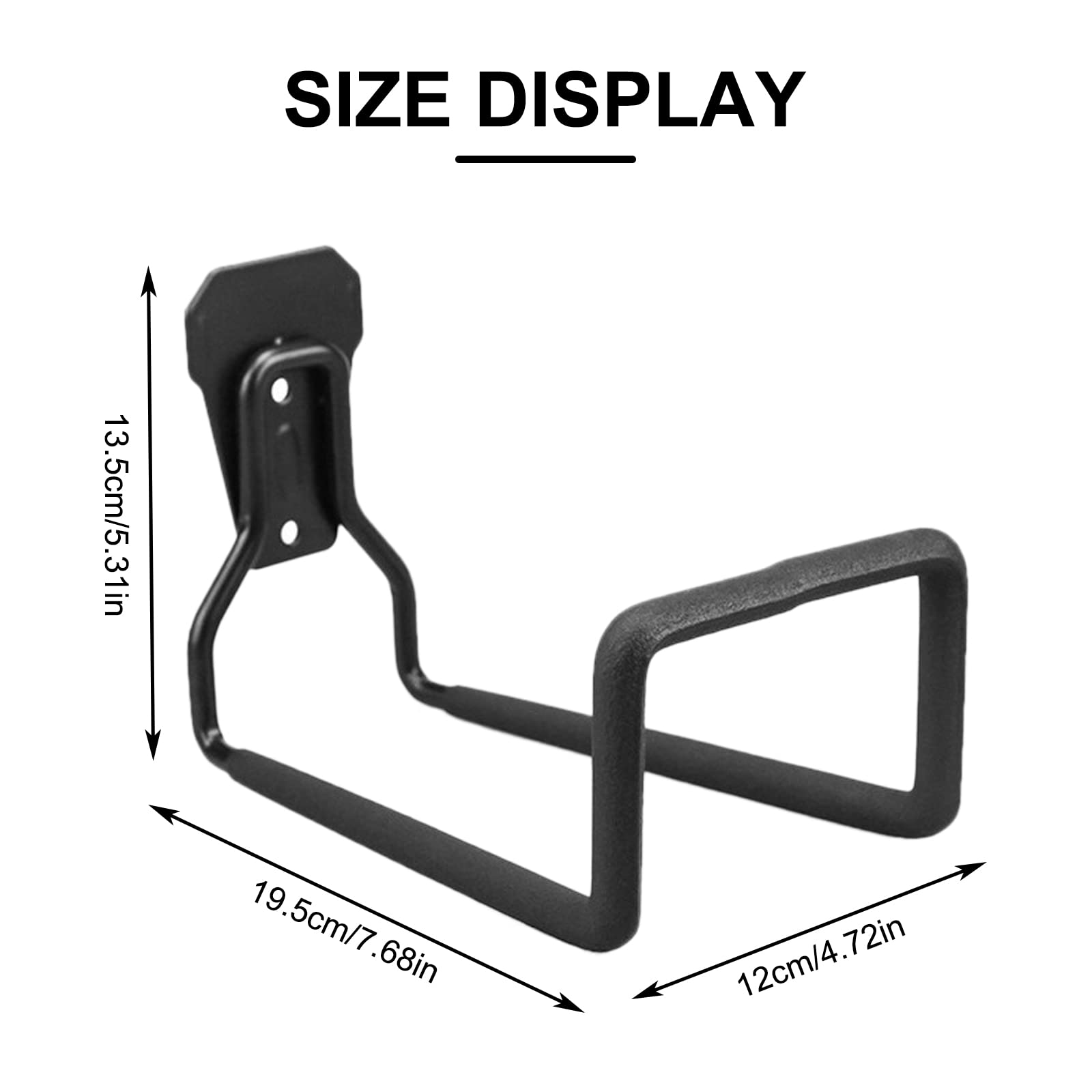Kingsea Garage Wall Hook, Garden Hose Holder, 19.5 x 12 x 13.5 cm, Multi-Purpose Garage Tool Holder - Image 3
