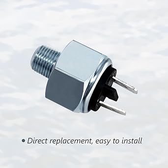 Hydraulic Rear Brake Light Switch Replace DS-272191 72023-51A Compatible with Harley Davidson Sportster Softail Touring Dyna Super Electra Glide Road King FXR Deluxe Fat Boy Low Rider Heritage