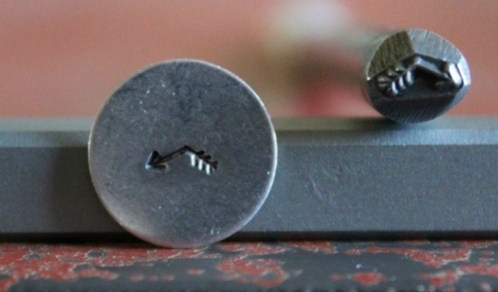 SUPPLY GUY 5mm Single Metal Punch Design Stamp: Southwest, Made in USA (not a set) (Broken Arrow SGI-77)