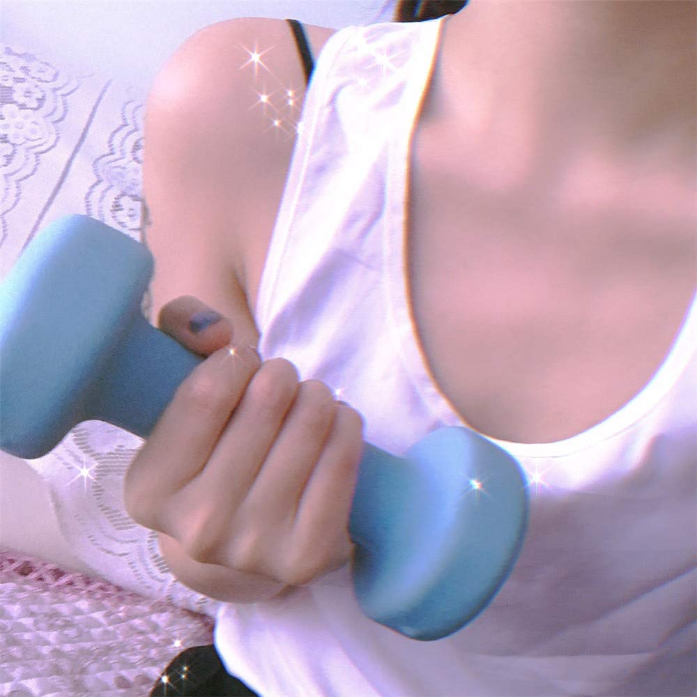 NA Damskie hantle, damskie domowe fitness z cienkimi ramionami sprzęt treningowy dla dziewcząt, cienkie ramiona, trening siłowy o niskiej intensywności (2 kg * 2)