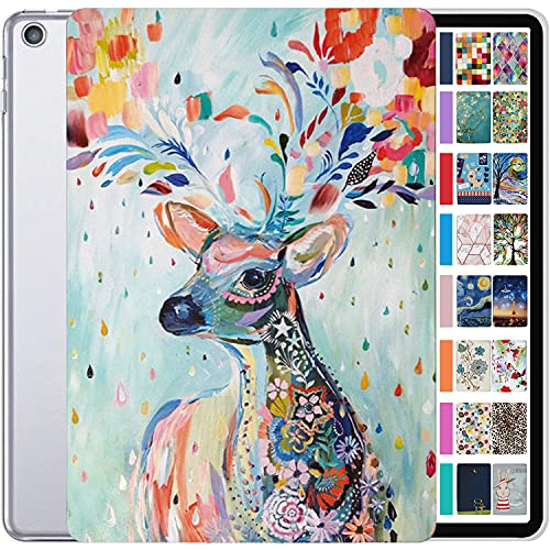 Image of DuraSafe Cases for iPad 7.9 Inch Mini 5 Generation 2019 [ Mini 5th Gen ] A2133 A2124 A2126 A2125 MUQY2HN /A MUQW2HN /A MUQX2HN /A MUU62HN /A Printed Slim Hard Shell Protective Stand Cover - Deer Print