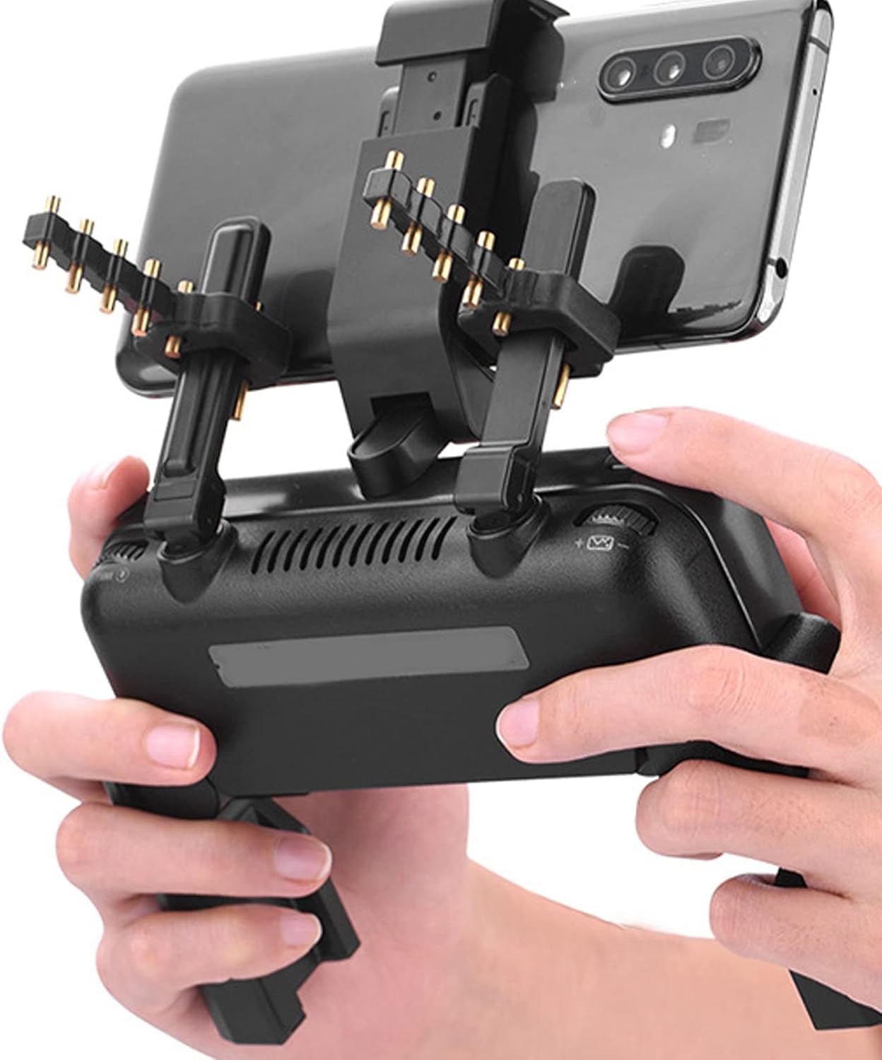 HAIKOO Remote Control Extender, ABS and Copper Resistant Multifunctional Antenna Signal for RC Drone Controller (Black)