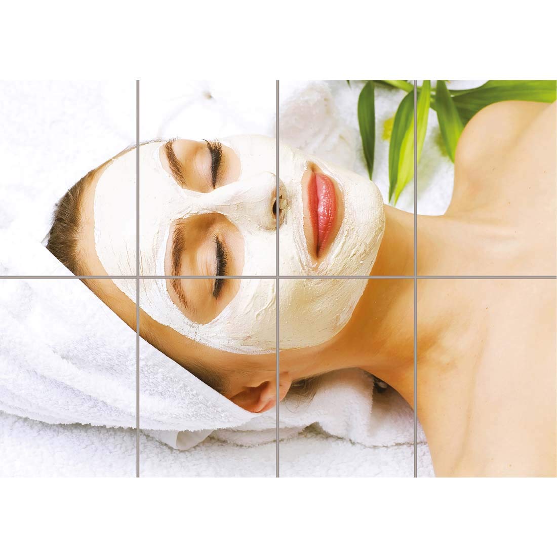 Doppelganger33 LTD Salon Spa Health Beauty Facial XL Giant Panel Poster Art Print (8 Sections)