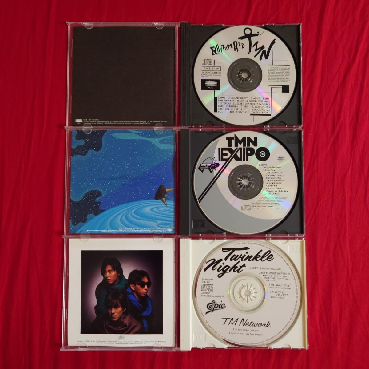 Amazon.co.jp: 日発送 良品 TM NETWORK CAROL TMN self control 小室