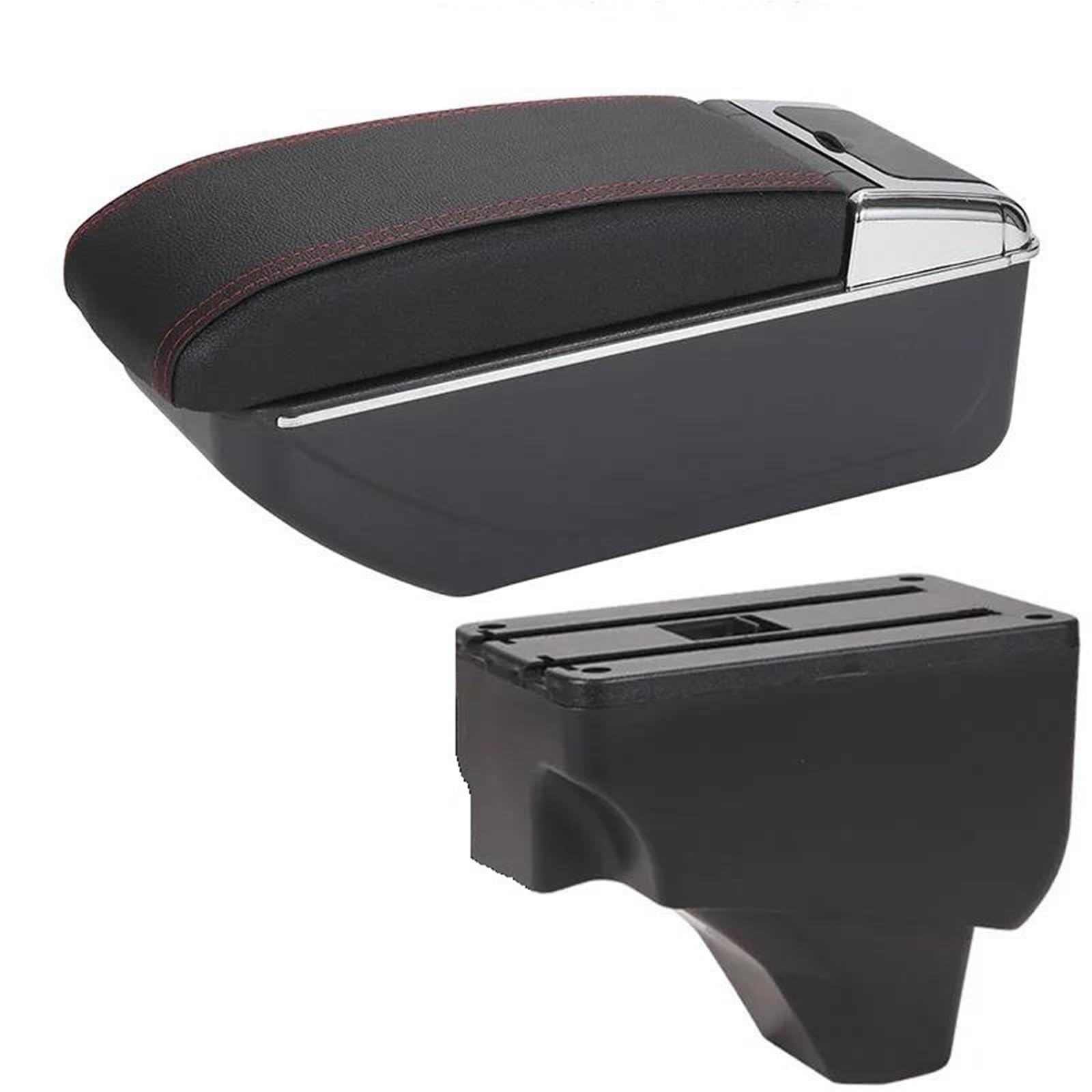 Accoudoir De Voiture Pour Peugeot 208 (2008) (2019-2024) Boîte Rangement Pièces Détail Intérieur Accessoire Pour Espace Utilitaire Arrière(Type G)