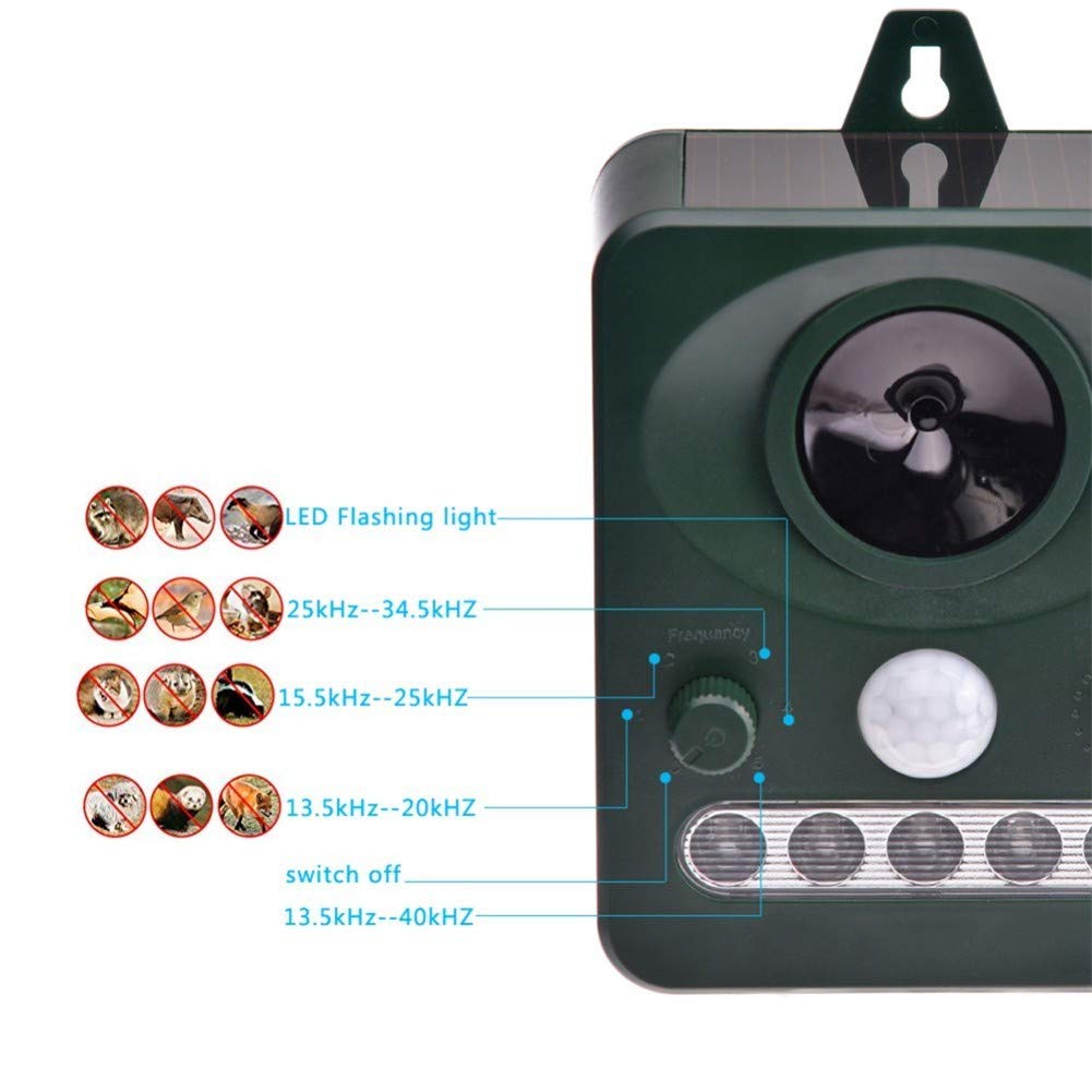 Cane Anti Sound Wave Barking Device Impermeabile Solar Repeller Animal Dog Outdoor Stop No Bark Control Training