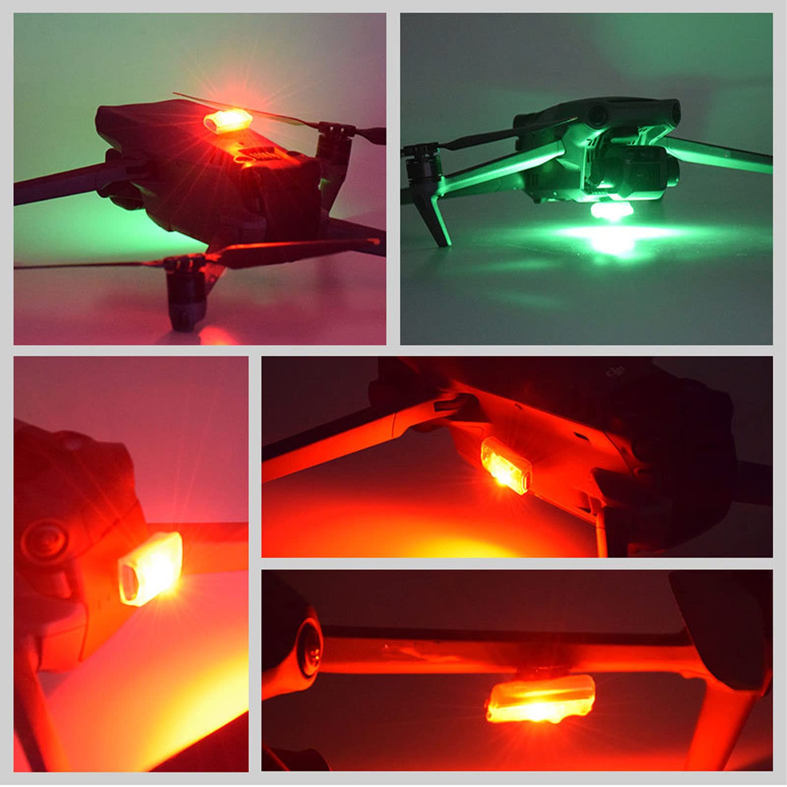 Drone Strobe Light for MINI 3PRO, Ultra-Lightweight Anti-Collision Warning Light Accessory for Enhanced Safety & Visibility - Image 2