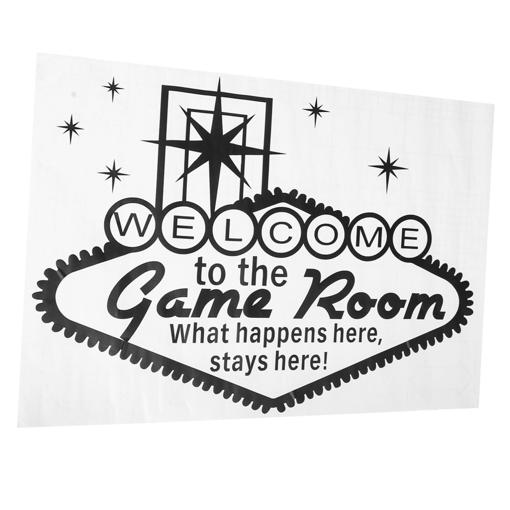 3fogli Wall Sticker Gaming Murals Per Cameretta Adesivo Per Per Facile Applicare e Rimuovere Design Per Spazi Divertenti