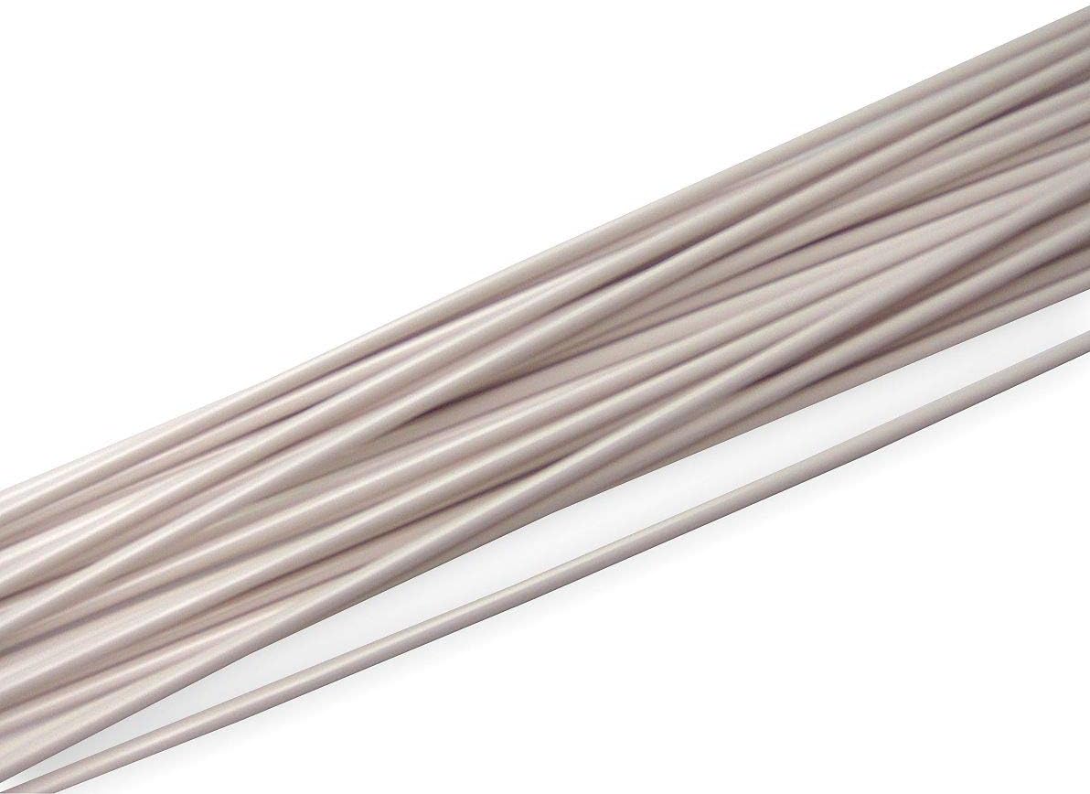 Welding Rod, PVC, 3/16 in, White, PK16
