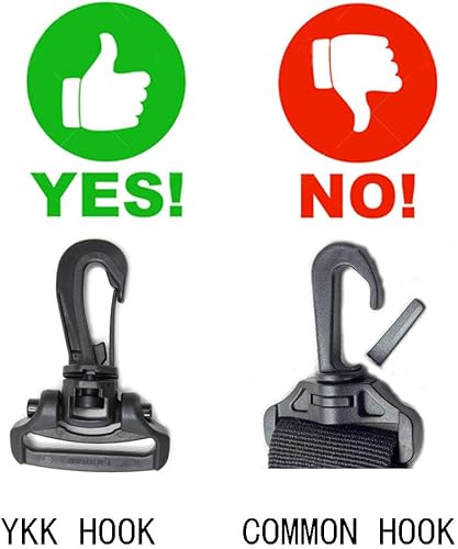 Miniatura 6 de MELOTOUGH Tirantes tácticos para cinturón de deber, tirantes de policía, cinturón de deber acolchado ajustable