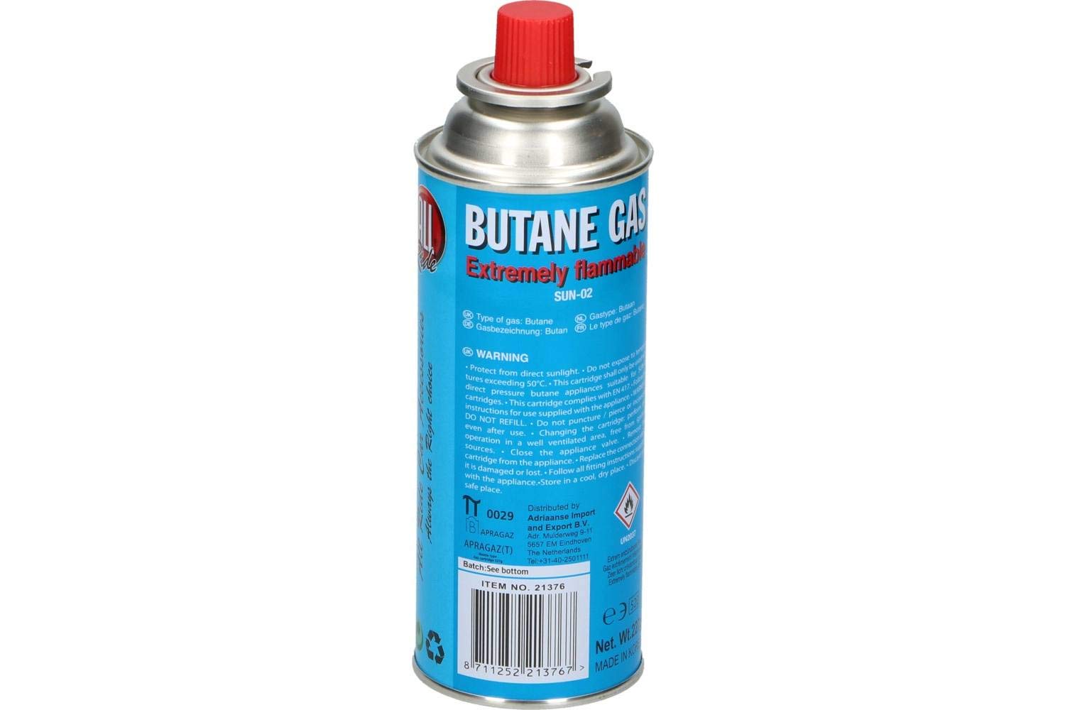 Désherbeur, avec 3 cartouches de gaz butane, allumage piézoélectrique