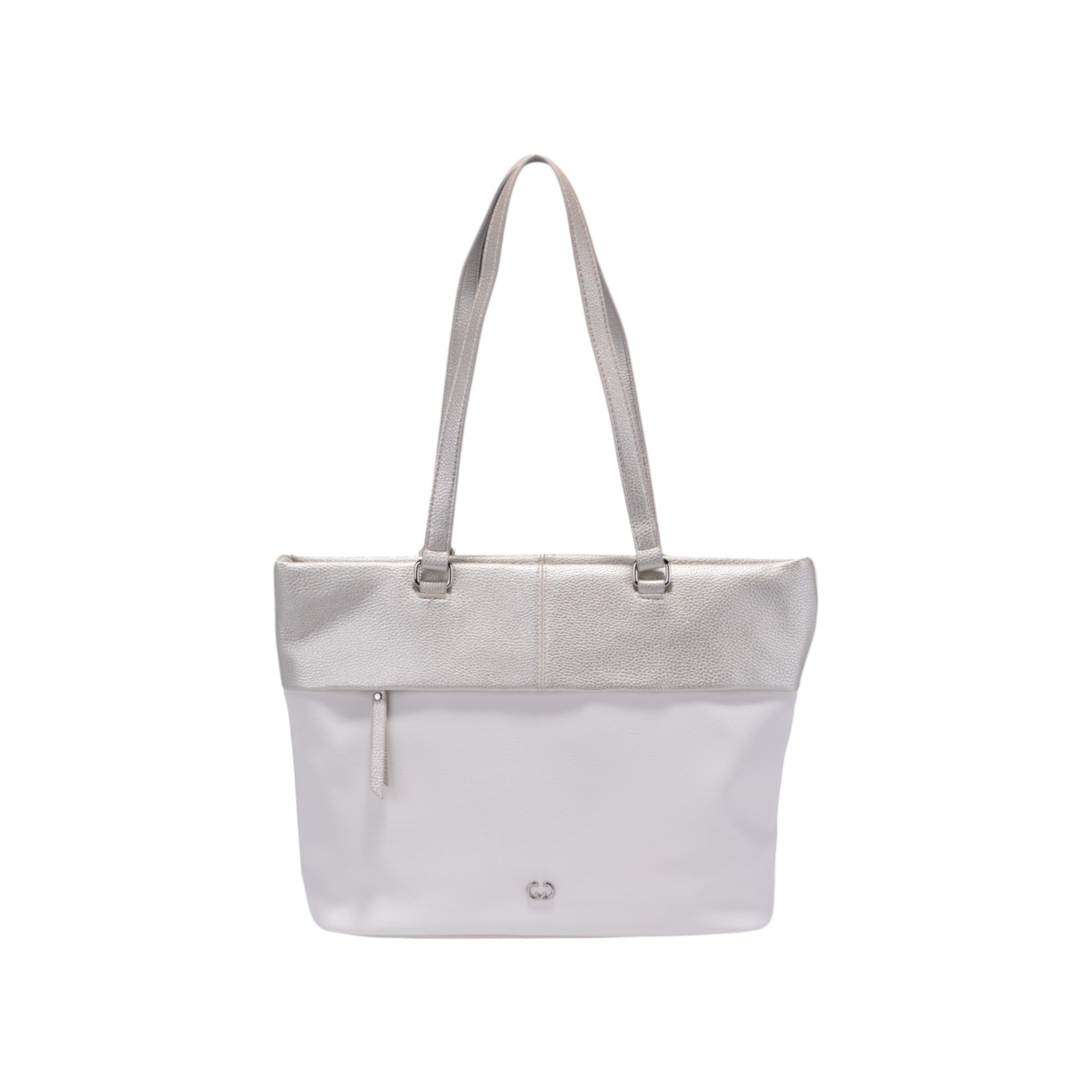 Sac cabas métallique GERRY WEBER Keep In Mind un accessoire chic argenté