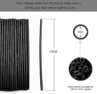 Vista 2 de Keenso - Juego de 36 fundas para radios de llantas de motocross, kit de envolturas de protección para motocicleta, protector universal de motocross