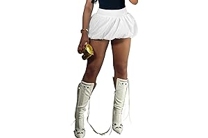 Women's Y2K Bubble Mini Skirt