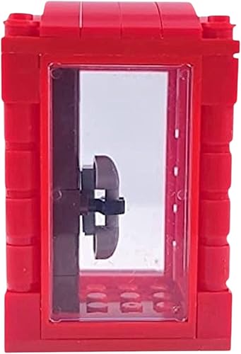 Miniatura 7 de General Jim's Juego de 2 cabinas telefónicas tradicionales británicas rojas para adultos y adolescentes