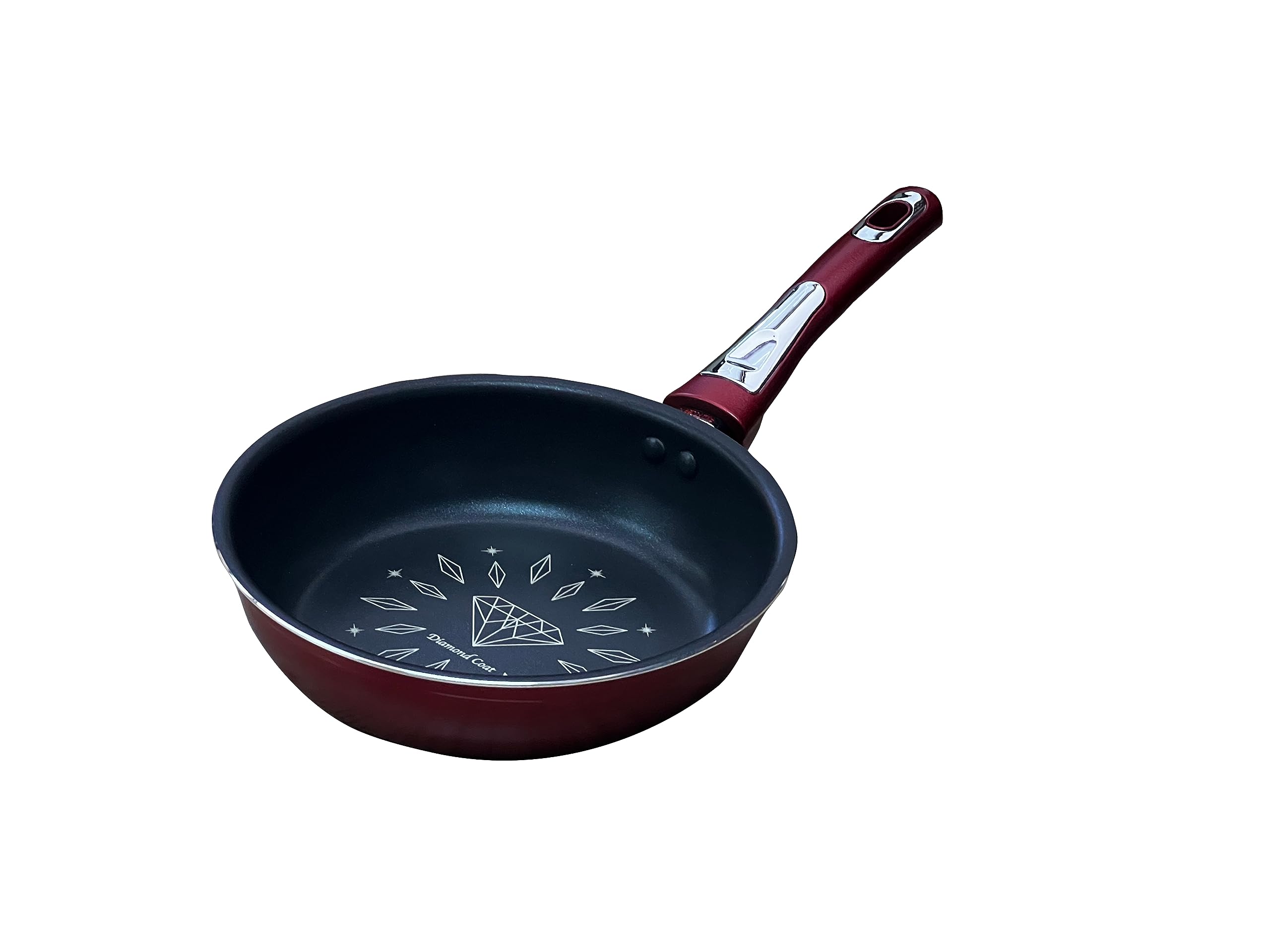 ダイヤモンドコーティング深型フライパン*9 フライパン 深型 22cm ダイヤモンドコーティング IH対応 ガス火