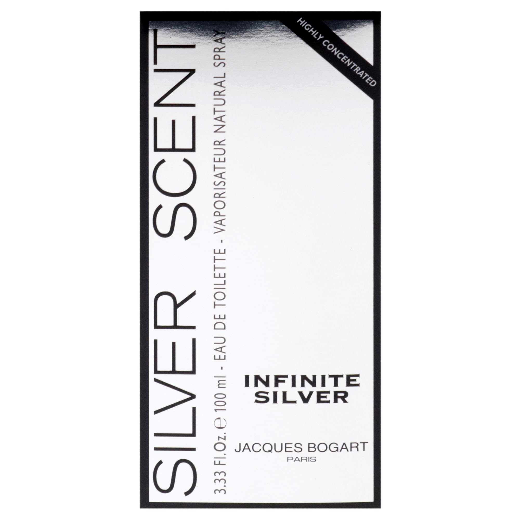 Jacques Bogart - Silver Scent Infinite Silver - Agua de colonia para hombre - Vaporizador 100 ml