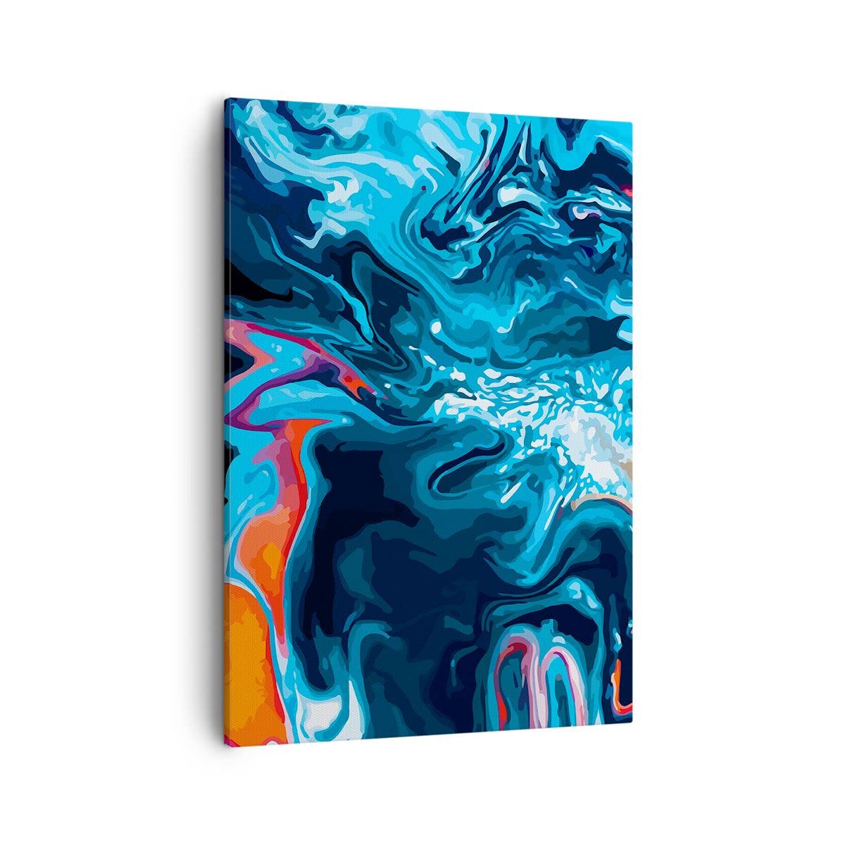 Moderne Impression Sur Toile Abstraction Industriel Peinture Image Tableau Decoration Murale 140x50cm Deco Cadre Décoration Salon Chambre Panoramique Tableaux Decoratifs Muraux Art Wall AB140x50-5230