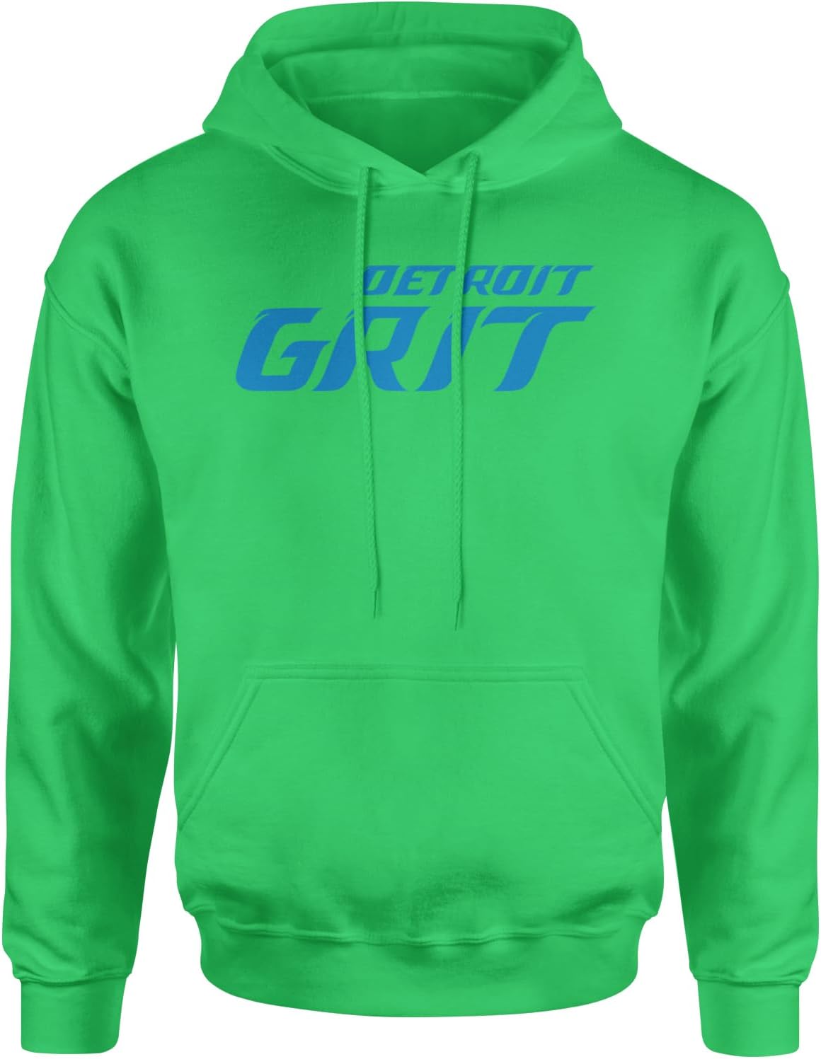 Detroit Grit Football Unisex Adult Hoodie, Soft Fleece, Graphic Pullover