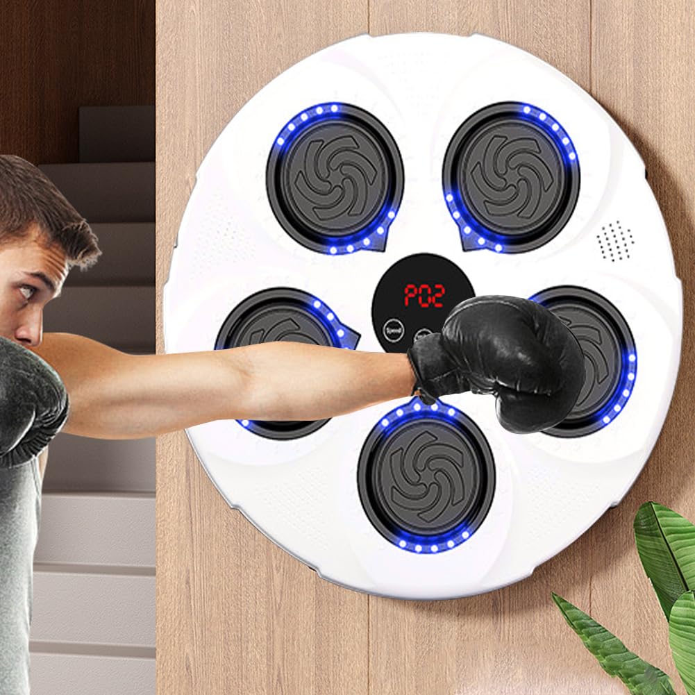 Music Boxing Machine, Musica elettronica Boxing Machine, Musica elettronica da parete Attrezzatura per l'allenamento, Divertimento elettronico intelligente Bluetooth montato a parete Boxing Tr