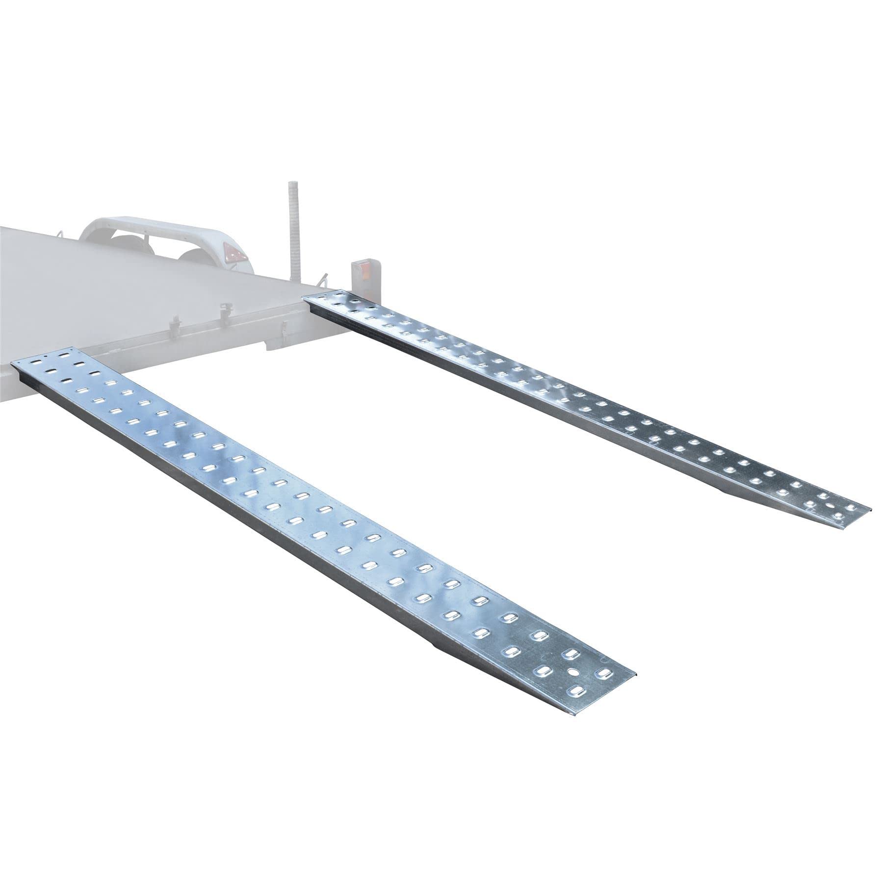 Ab Tools Black Car Transporter Loading Ramp/Machinery Motorcycle 2.5M 1.5 Ton Single