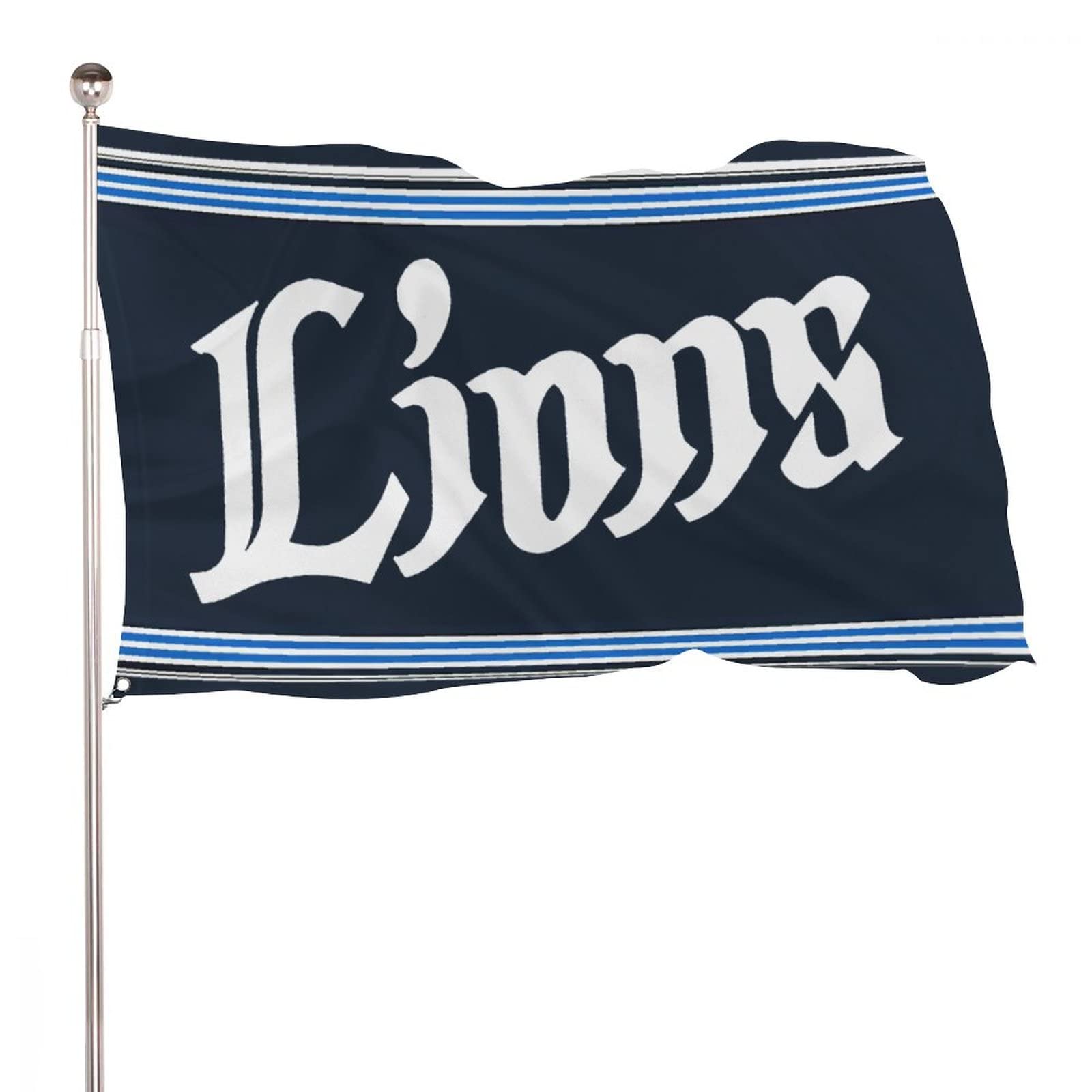 Amazon | 埼玉西武ライオンズ フラッグ 大旗 手旗 野球旗 特大フラッグ  