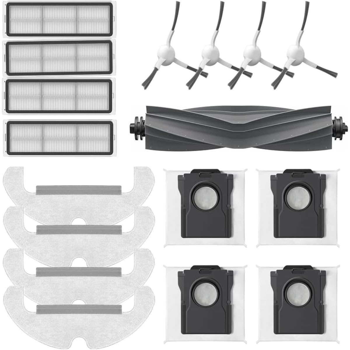 INF Replacement Parts Kit Compatible with Dreame D10 Plus Gen 2 Robot Vacuum Cleaner