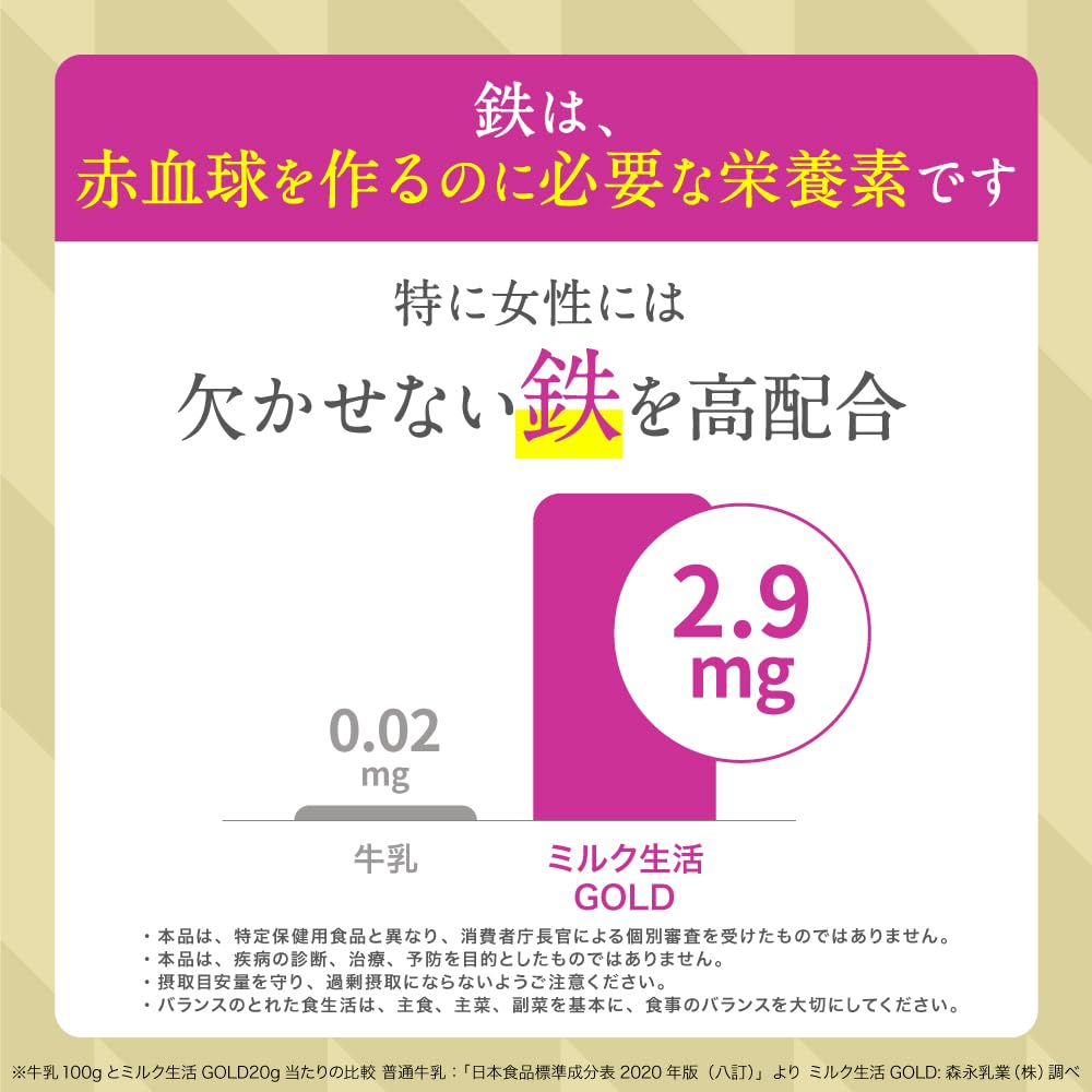 Amazon.co.jp: 【森永乳業 公式】ミルク生活 GOLD [ 大人向け粉ミルク