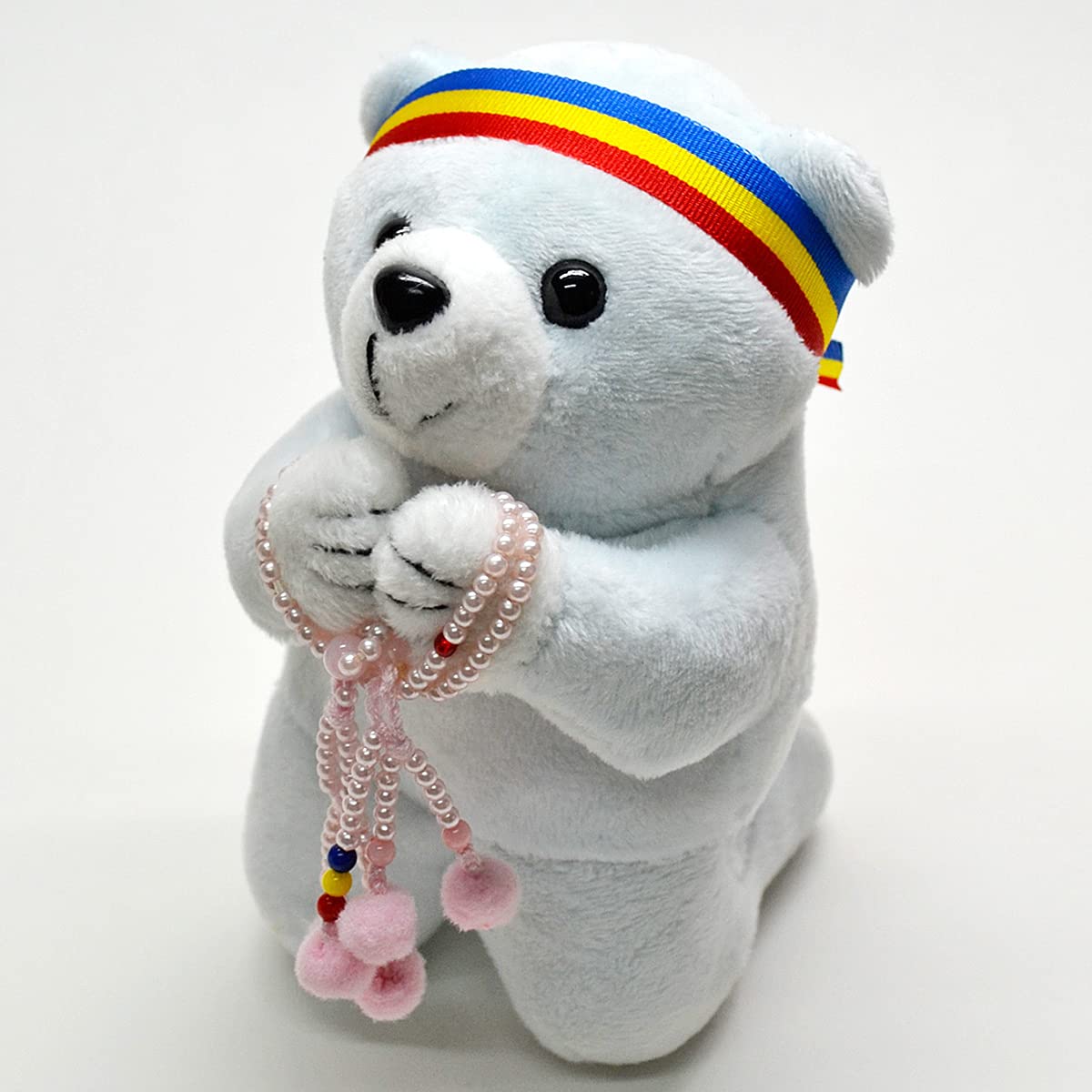 Amazon｜念珠付きお祈りクマさん【選べるカラー展開】050・051