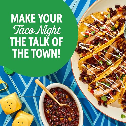 Image of Bush's Best Taco Fiesta Black Beans, 15.1 oz, (Pack of 12)