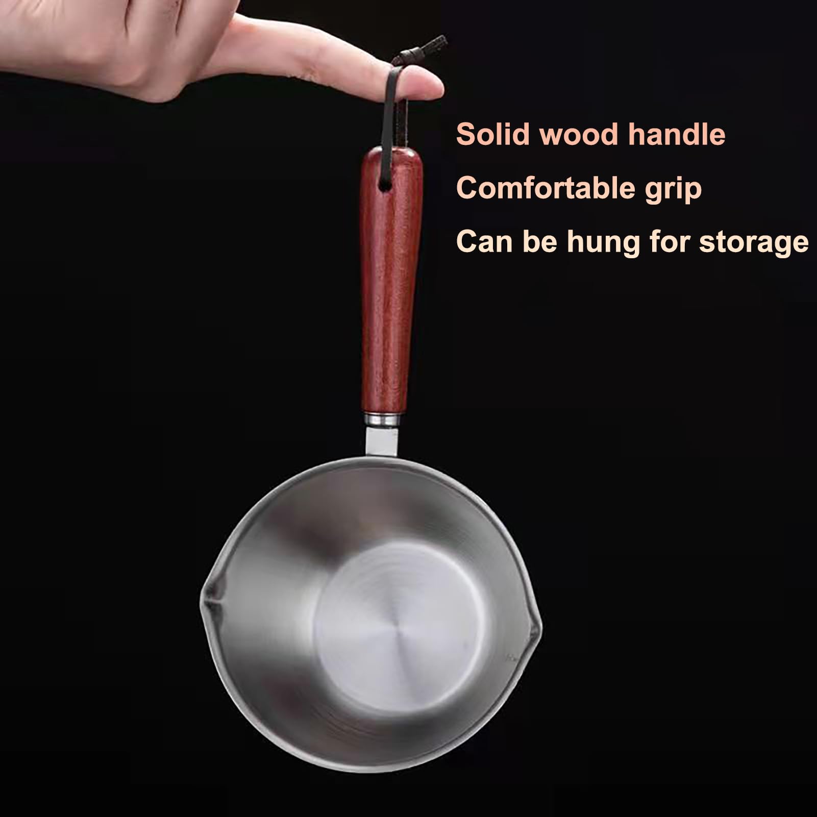 Stainless Steel Butter Warmer Pot - Melt & Serve! -5