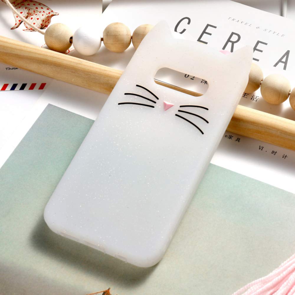 YYSJK For Or Cute Cat Case For Samsung Galaxy S10 S9 S8 Plus S10E Note 9 8 M20 S7 Edge Cases Samsung J7 Prime J5 2017 J4 J6 Plus 2018 Cover