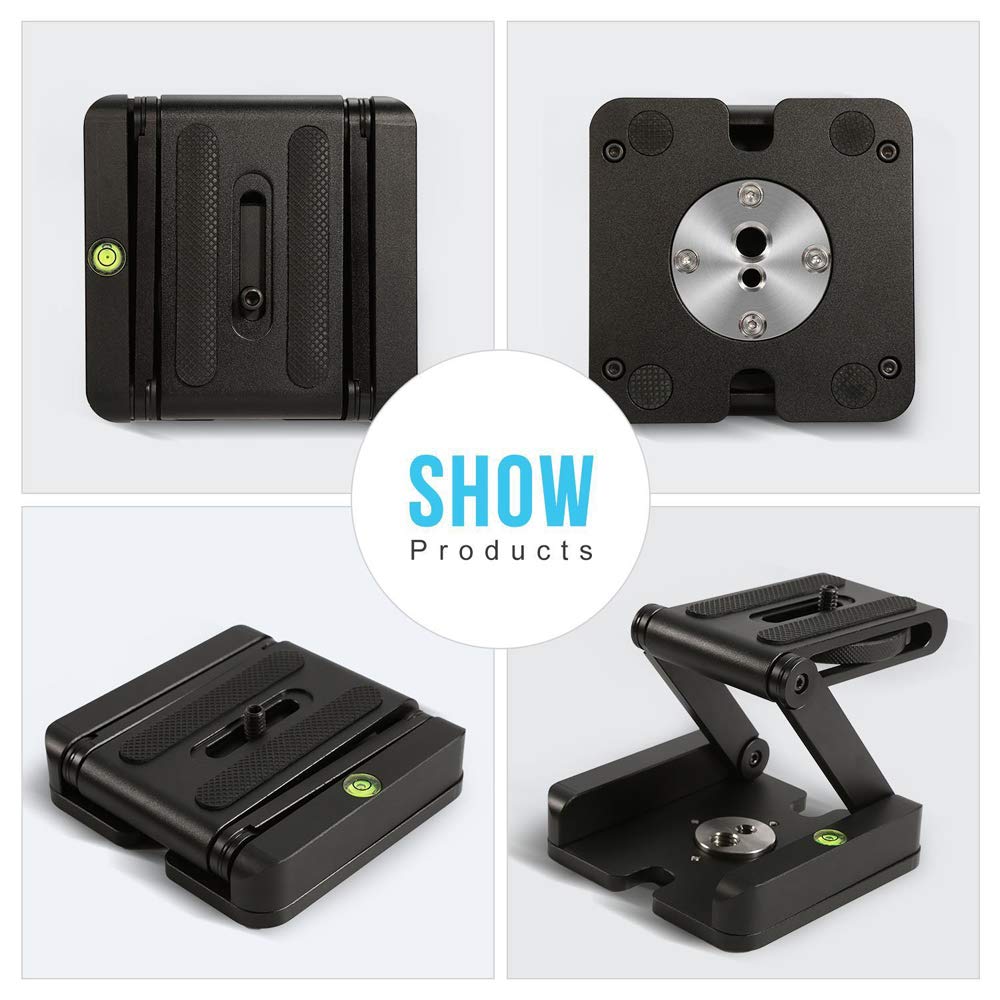 Testa Flessibile INNOREL ZH7 Z Flex Tilt – In Alluminio CNC, 360° Panoramica, Carico Max 257 G, Per Fotocamere E Slider