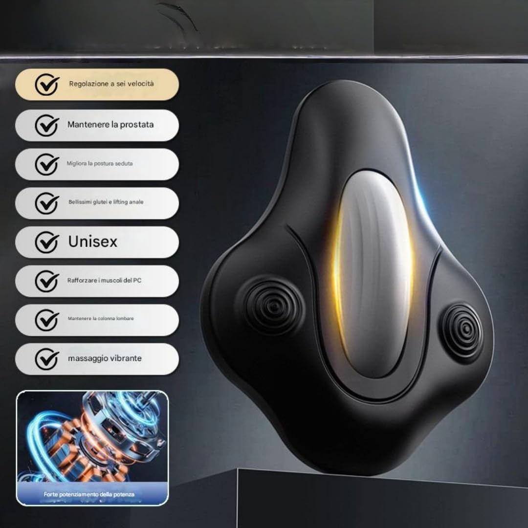 Trainer pelvico, Trainer Portatile per Il Pavimento pelvico per Il Supporto del Core e condizionamento Muscolare Quotidiano, utilizzo Confortevole e Funzionamento Semplice - Pavimento (Blu)