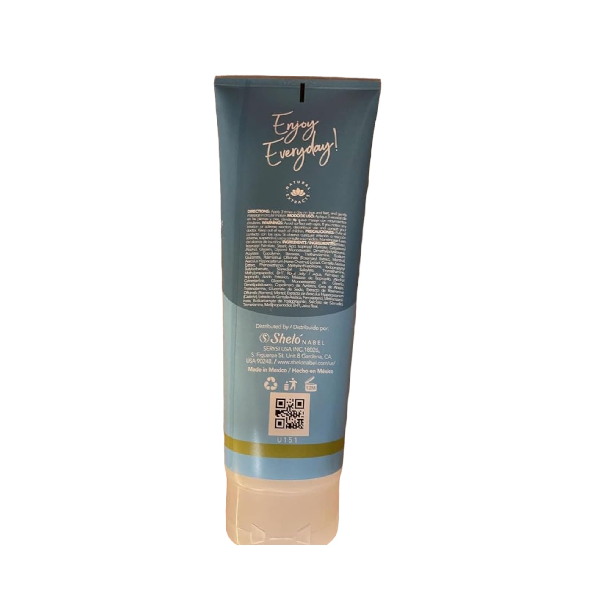 Sheló NABEL VR-C Leg Cream 250ml it has an Anti-varicose, Relaxing Action That Promotes Blood Flow in The Legs — Amazon image 3