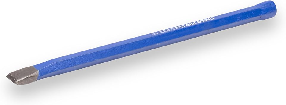 DASCO PRO 12 Inch Long Cold Chisel, Assembled in USA, Precision Ground, 410-0, VN74100