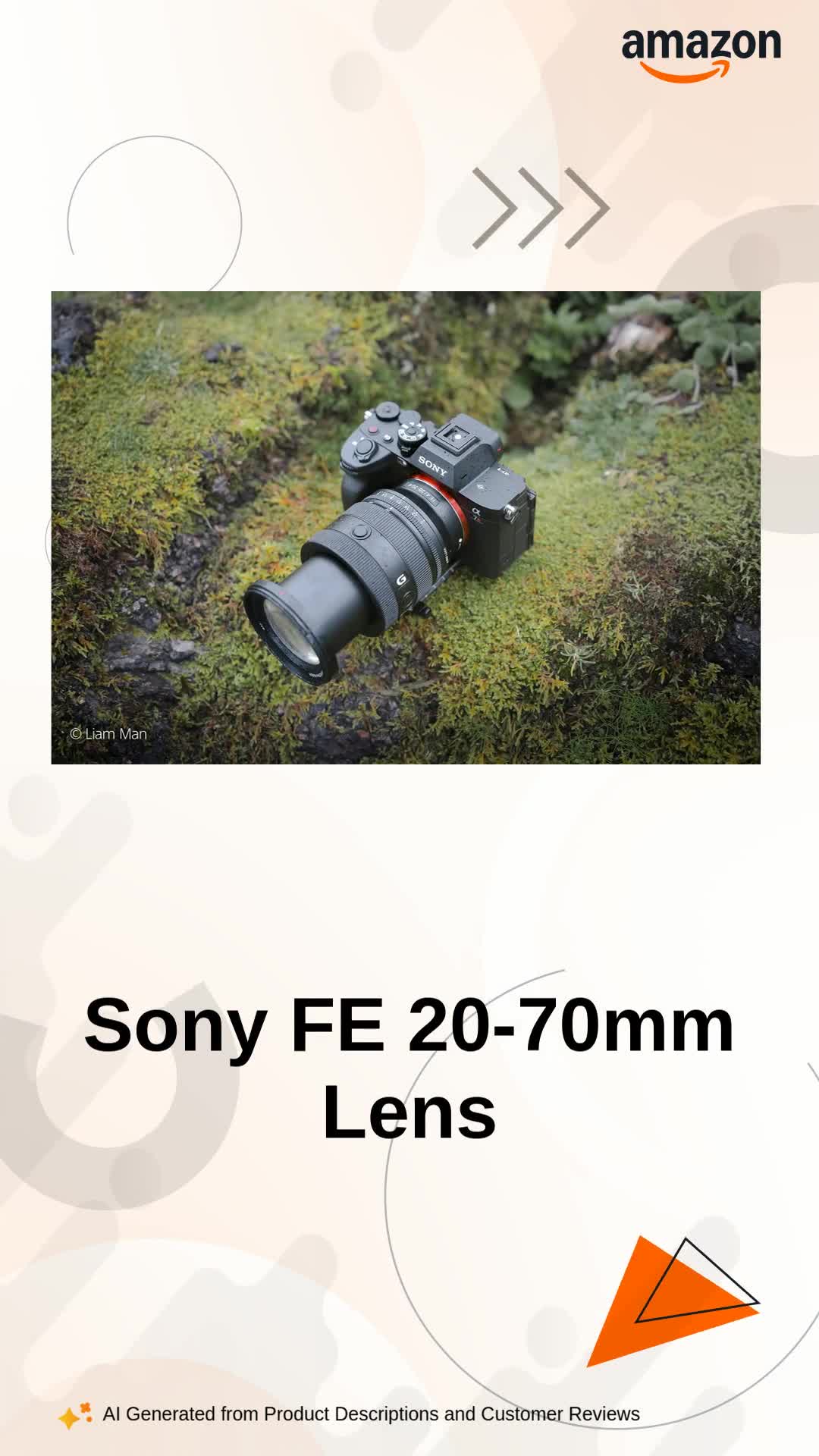 SONY FE 20-70mm F4 望遠レンズ SEL2070G Sony E Mount Sony FE 20–70mm F4 G Full-Frame Lens (SEL2070G