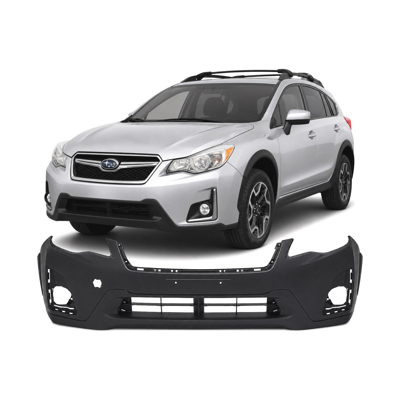 FitParts For Subaru Crosstrek 2016–2017 Front Lower Bumper Cover
