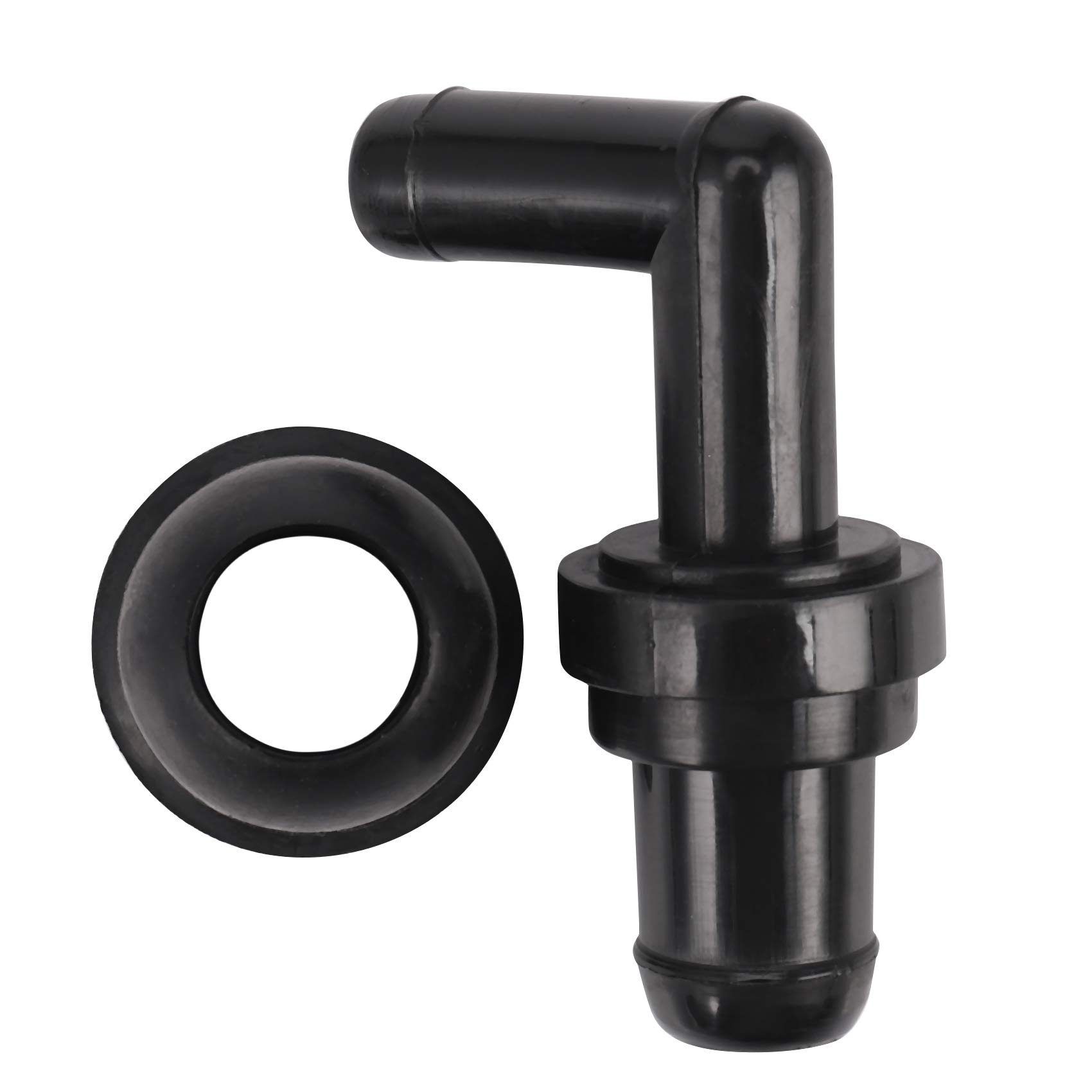 Jaywool 90 degree PCV Valve And Grommet Kit For / 17130-PM6-003 + 17139-PK1-000