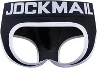 Masculino Cuecas Jockstrap De Algodão Respiráveis, Roupa Íntima Esportiva Para Torcedores (Eua, Alpha, Médio, Regular, Regular, 307 Preto)
