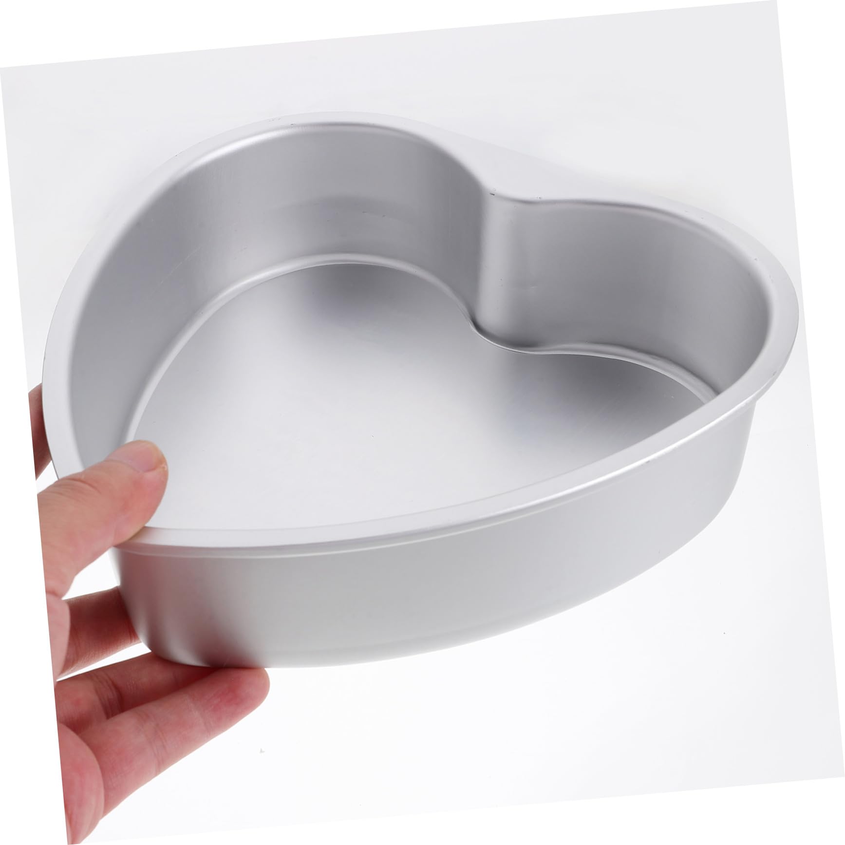 Garneck Molde para Pastel Forma de Corazón 20 Cm Desmontable Acero Carbono Antiadherente para Repostería Casera Utensilios para Hornear Fiestas y Celebraciones